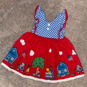 Elenor Rose Colorful School Days Design Dress